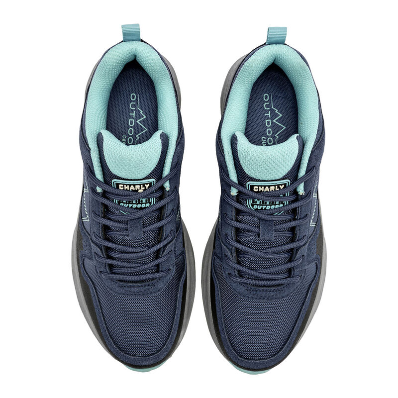 Charly Zapato Hiking Azul Para Mujer 143530ce image number null
