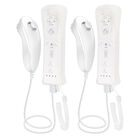 Mando a distancia con sensor de movimiento y Nunchuk para Wii y Wii U (2 unidades)