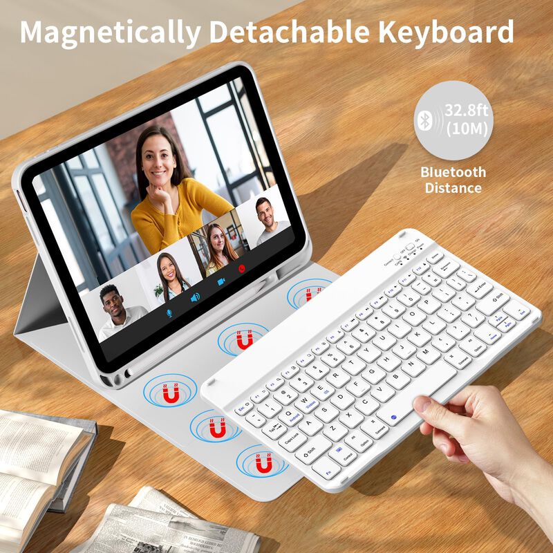Funda Ipad Con Teclado Kenke Para Ipad 10th Gen... image number null