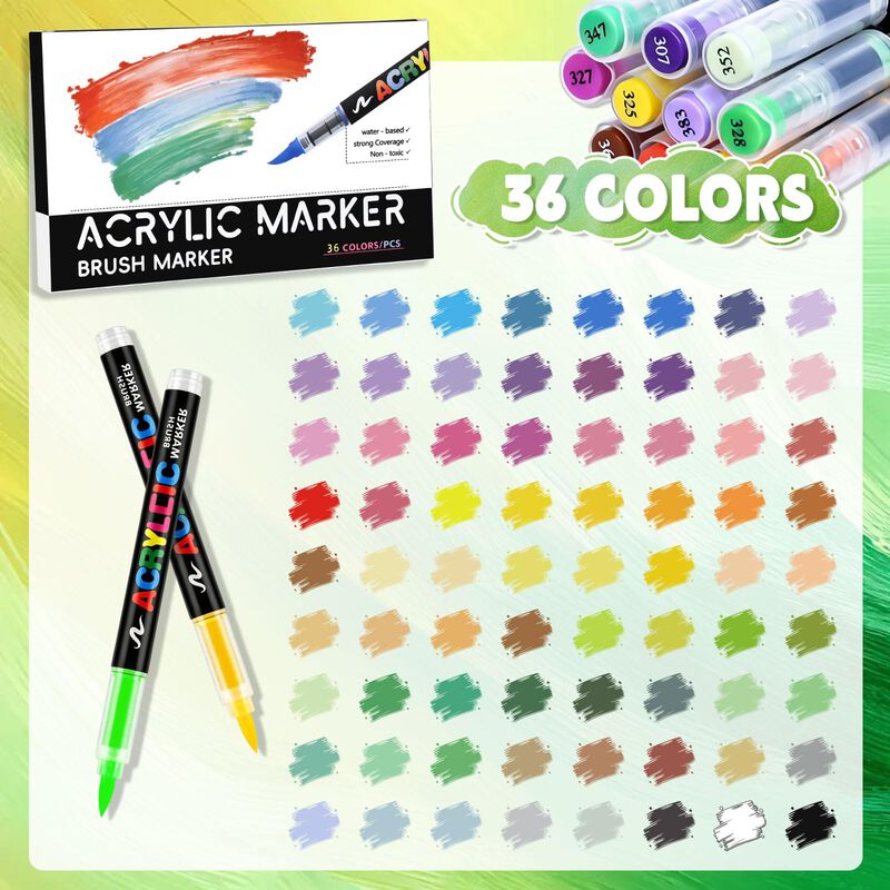 Marcadores De Pintura Ptazsctc 72 Colores Con P... image number null