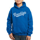 Sudadera Con Capucha Word Art Para Ni&ntilde;o - Barrios de Brooklyn - Azul Rey