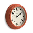 Reloj De Pared Jones Clocks 23 cm Terracota Naranja Redondo