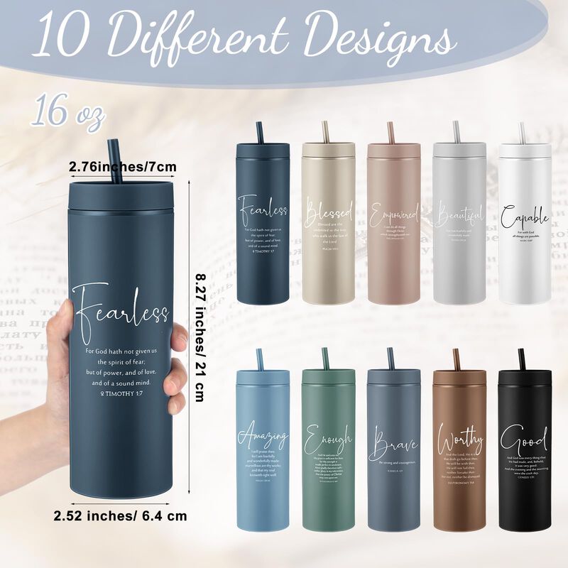 Vasos De Bebida Teenyyou 457 ml Boho &ndash; Pack De ... image number null