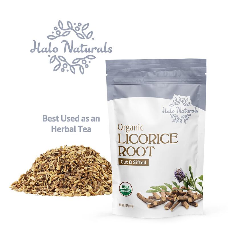 Ra&iacute;z De Regaliz Halo Naturals 113 g Org&aacute;nico Ce... image number null
