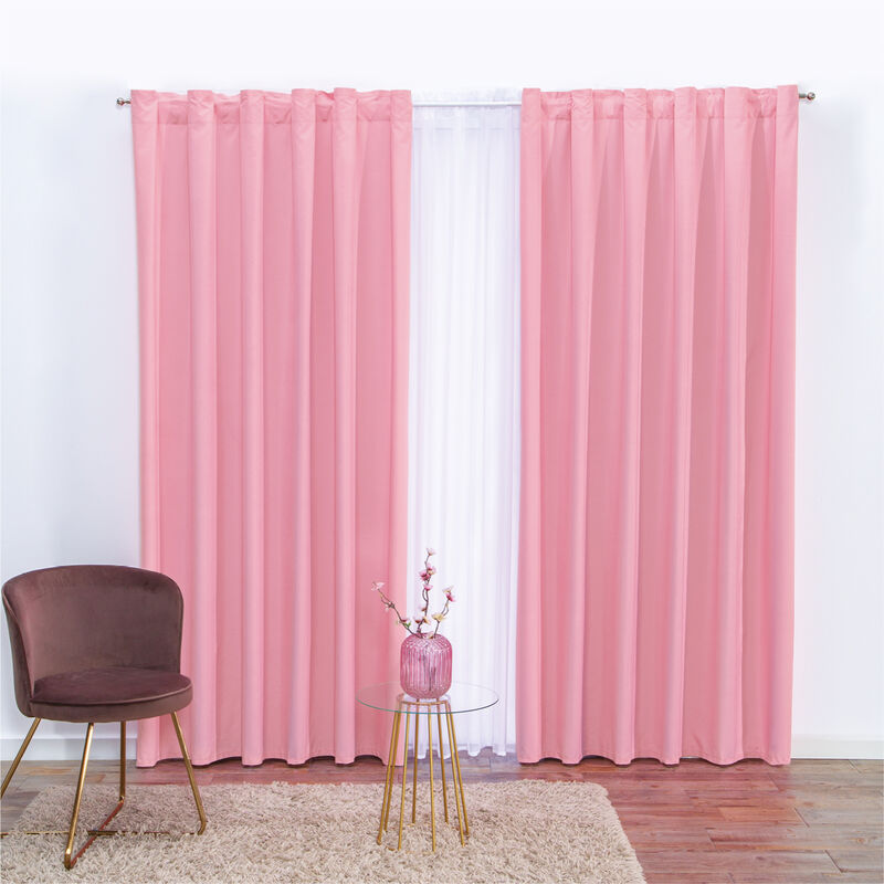 CORTINA DECORATIVA SUAVITEC NEO ROSA image number null