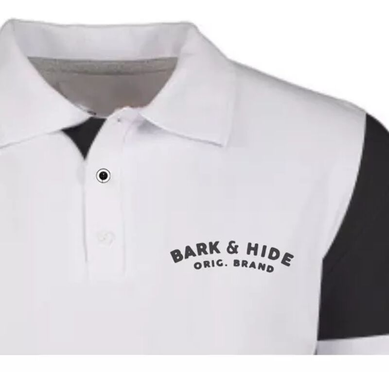 Bark and Hide Playera Polo Para Hombre Manga Co... image number null