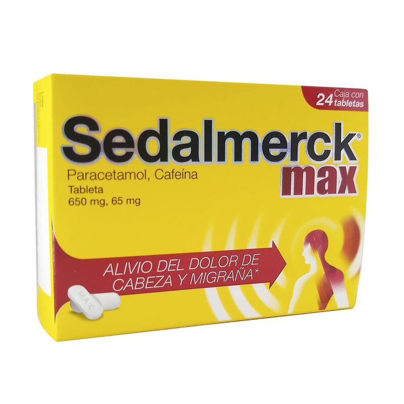 Sedalmerck Max 650/65 Mg 24 Tableta(s) image number null