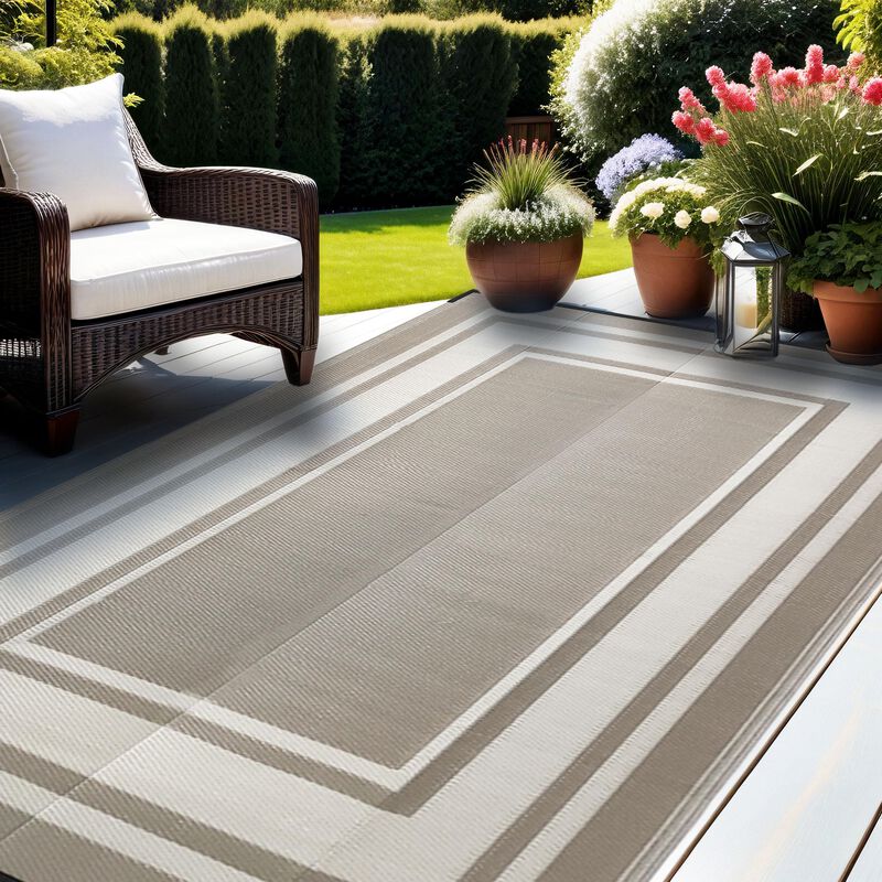 Alfombra Rurality 183x274 cm Impermeable Para E... image number null