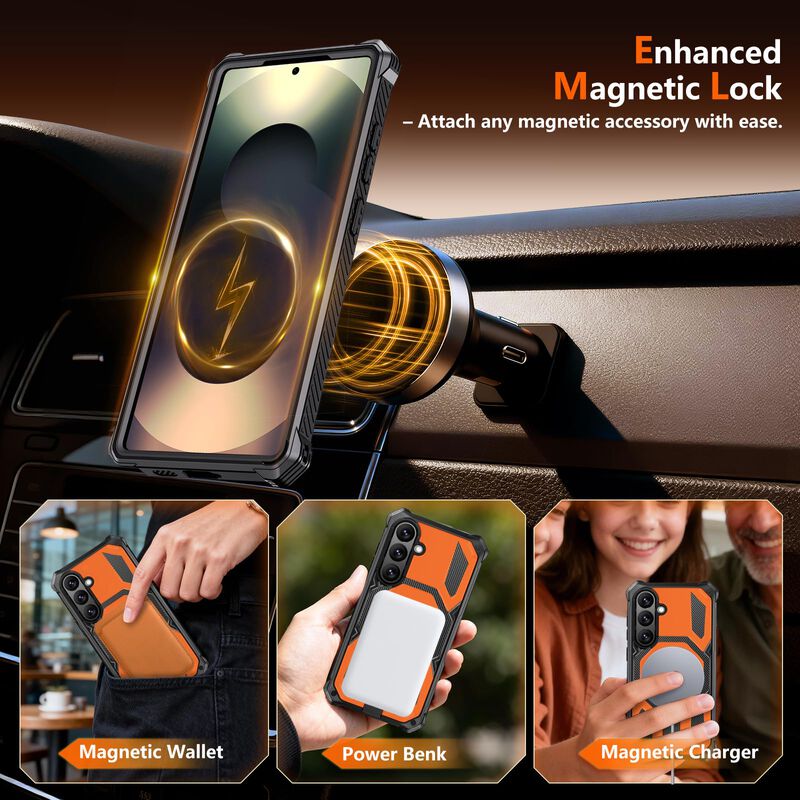 Funda Emmpitu S24 Plus Magsafe A Prueba De Golp... image number null