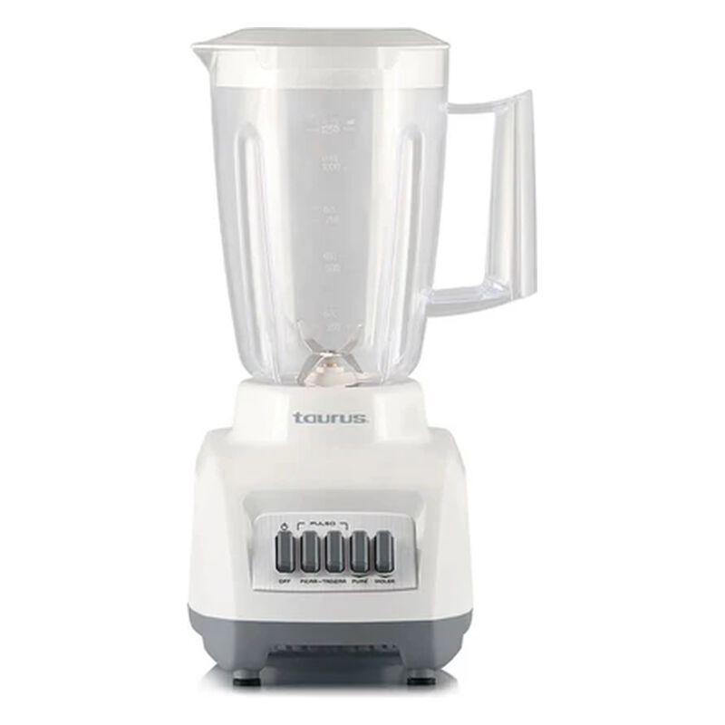 Licuadora Taurus Vaso Pl&aacute;stico 1.25 L Blanca 4 ... image number null