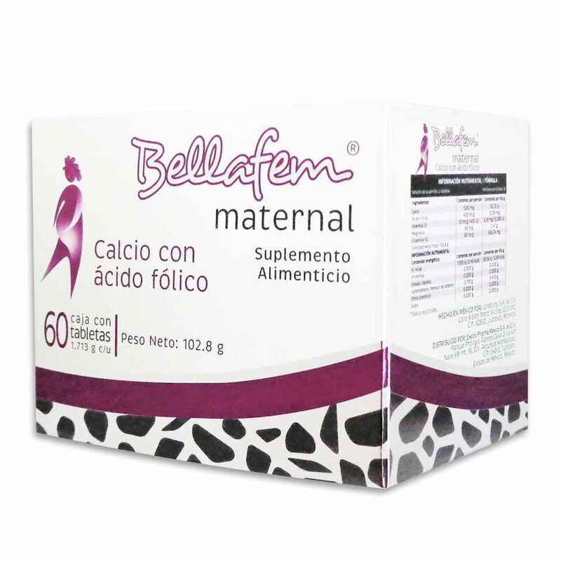 Bellafem Tabletas, Maternal, Suplemento Aliment... image number null