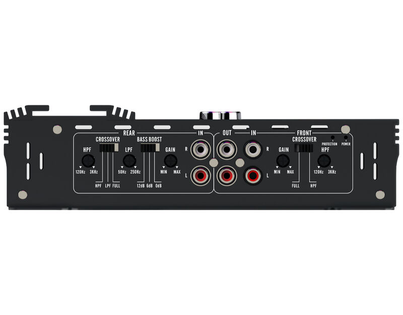 Amplificador para auto clase A/B 4 canales 2400... image number null