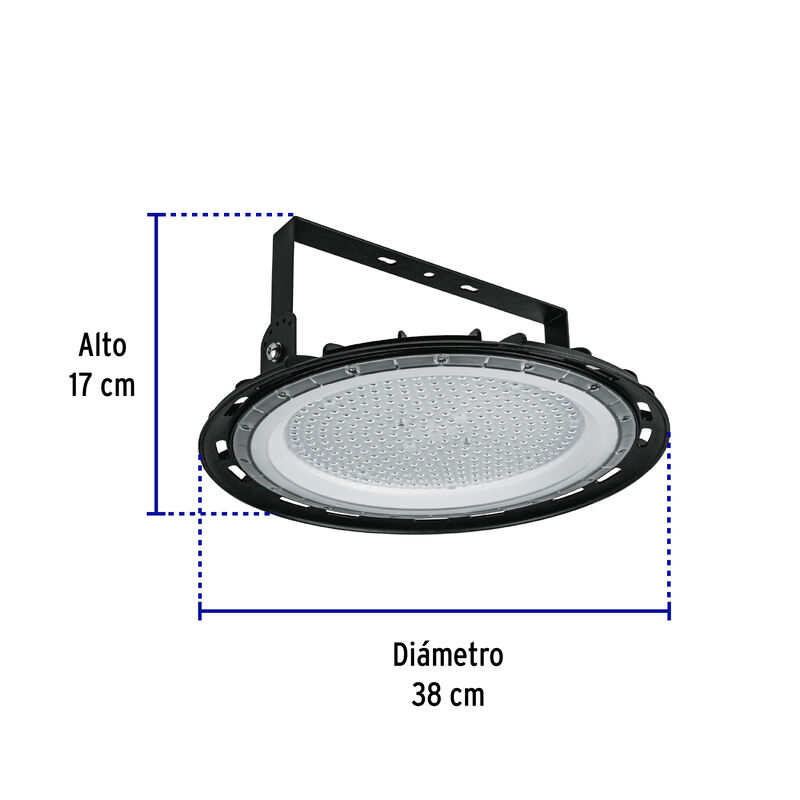 Luminario de Led 200 W High Bay Volteck image number null