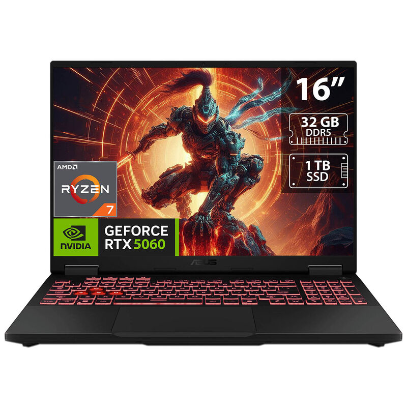 Laptop Gamer ASUS TUF Gaming A16: Procesador AM... image number null