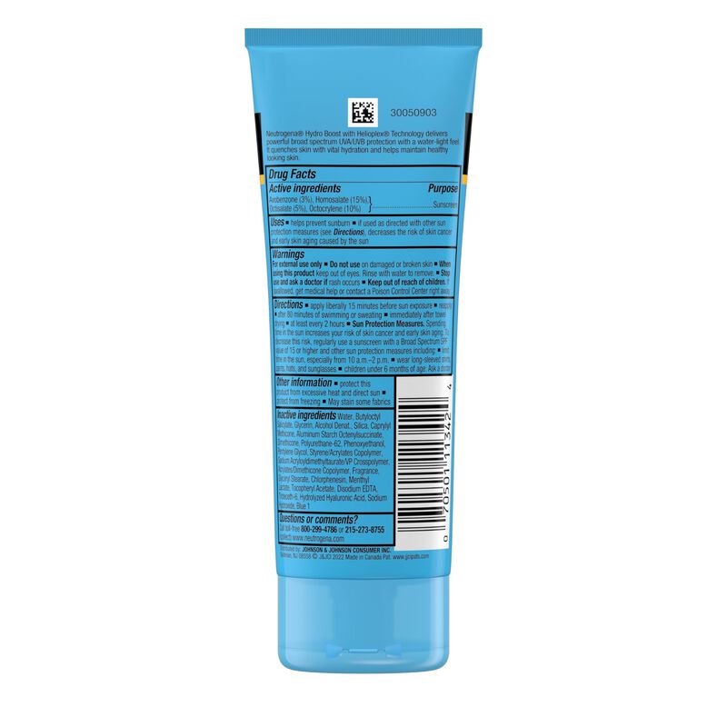 Loci&oacute;n De Protecci&oacute;n Solar Neutrogena Hydro Boo... image number null