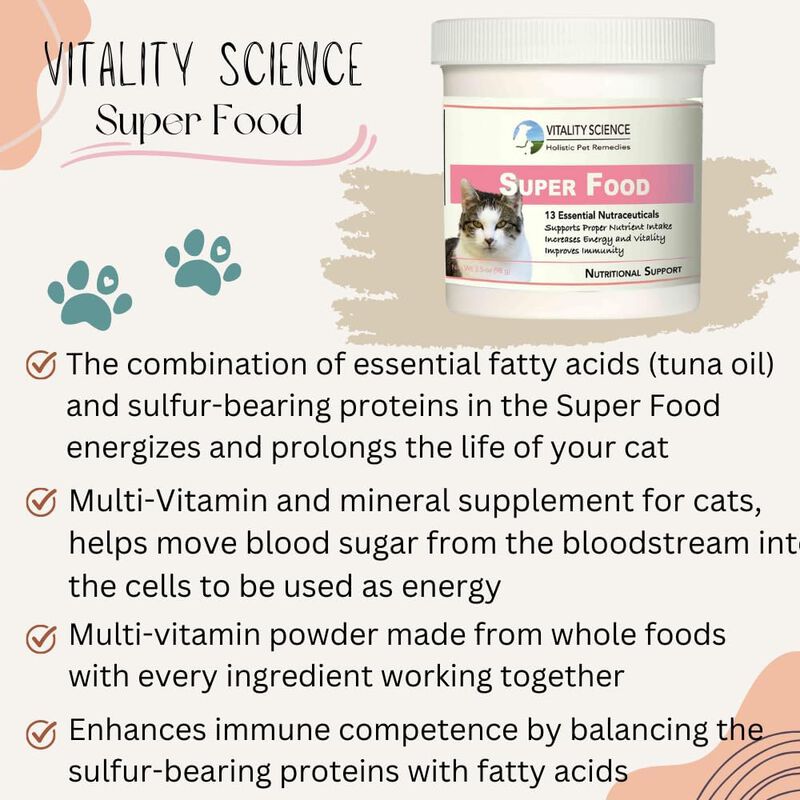 Superalimento Para Gatos Vitality Science 220 g... image number null