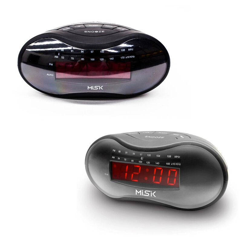 Radio Reloj Despertador Am/fm Mr411 Misik image number null