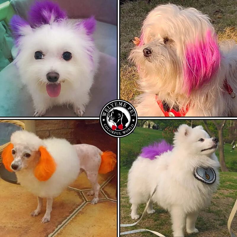 Tinte Para Pelo De Perro Welyeme 150 ml Rosa Pe... image number null