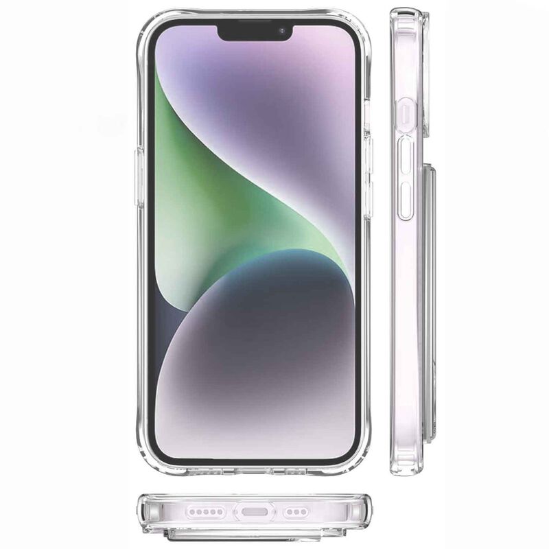 Funda Tekku Porta Tarjetas Para Iphone 15 Trans... image number null