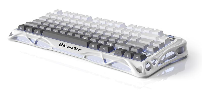 Teclado Mec&aacute;nico Inal&aacute;mbrico Para Juegos Gravas... image number null