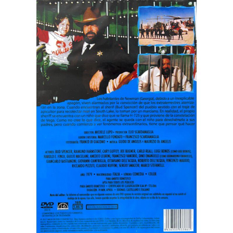 El Sheriff Y El Peque&ntilde;o Extraterrestre  Dvd Uno... image number null