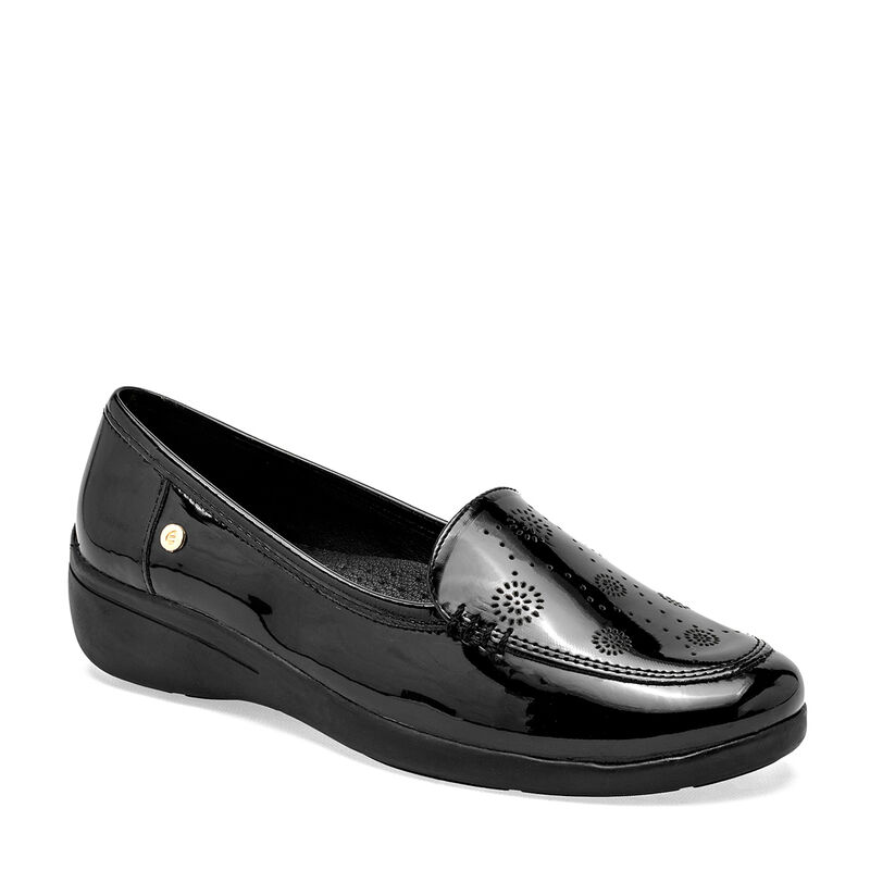 Etnia Mocas&iacute;n Para Mujer Negro Charol Cod 11221... image number null