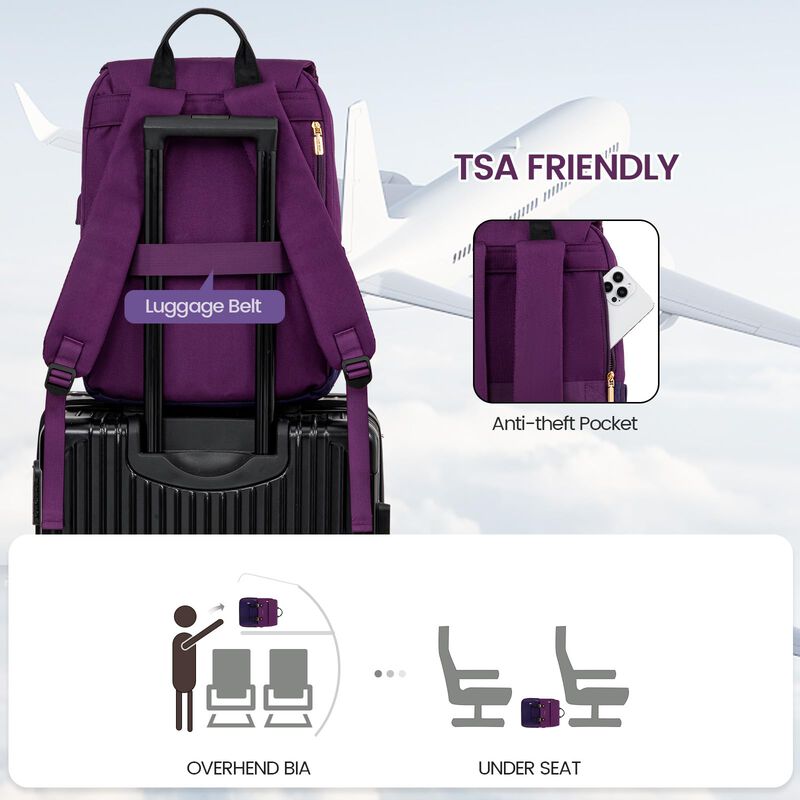 Mochila Lovevook para Laptop de 15.6 pulgadas c... image number null