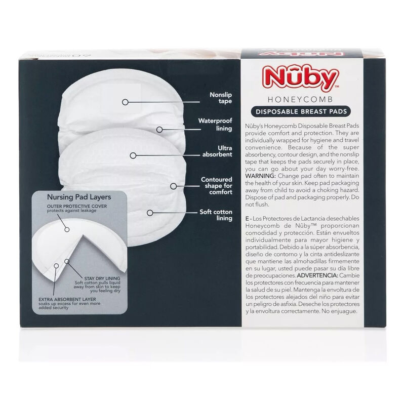 Protectores Desechables Para Lactancia Nuby 60p... image number null