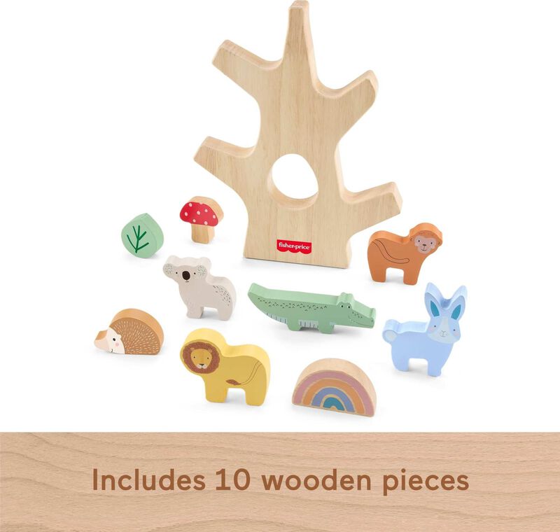 Juego De Apilamiento De Madera Fisher-price &Aacute;rb... image number null