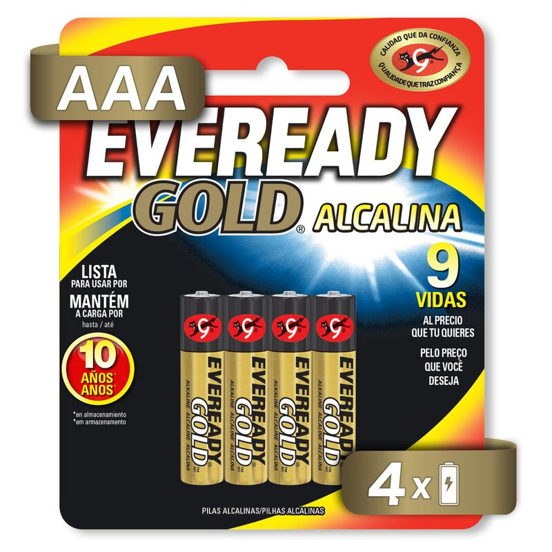 Pila Eveready Gold Aaa Alcalina Blister 48 Unid... image number null