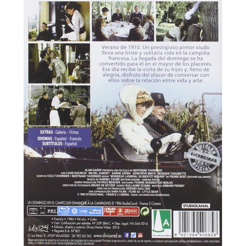 Un domingo en el campo [Combo DVD + Blu-ray] image number null