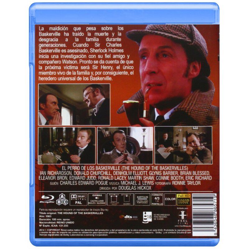 El Perro De Los Baskerville [blu-ray] (1983) Th... image number null