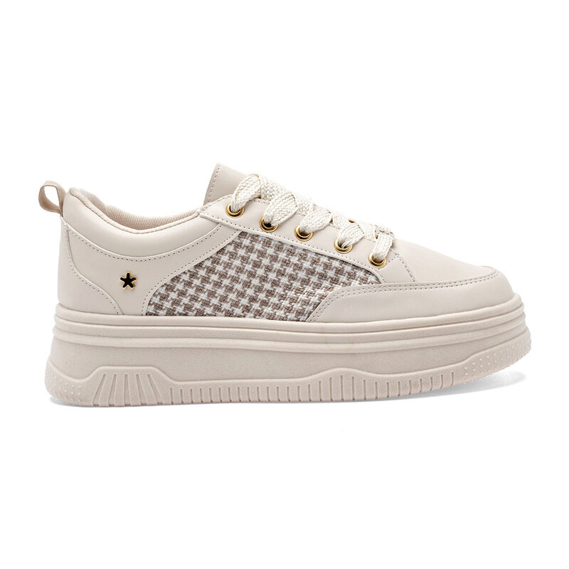 Moramora Tenis Urbano Beige Para Mujer 148979ce image number null