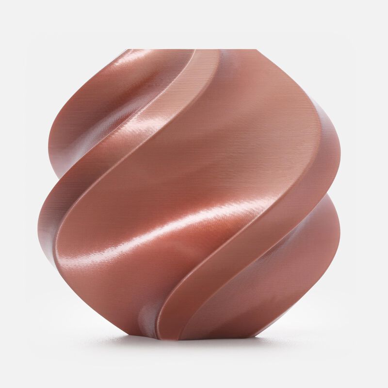 Filamento Bambulab Pla Silk+ Oro Rosado 1 kg image number null