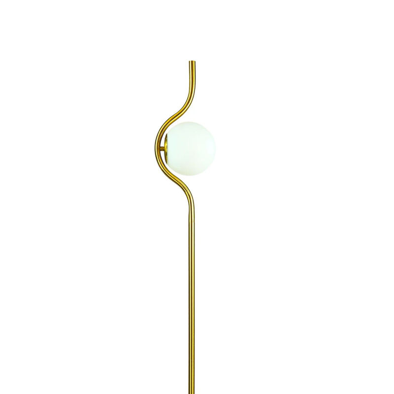 L&aacute;mpara de Piso MIL LUCES ZIBAL Dorado Satinado... image number null