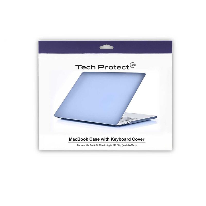 Funda Techprotectus Para Macbook Air 15 Azul M2... image number null