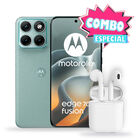 Combo Smartphone Motorola Moto Edge 70 Fusion 256gb 8gb Ram Verde + Audifonos Bluetooth