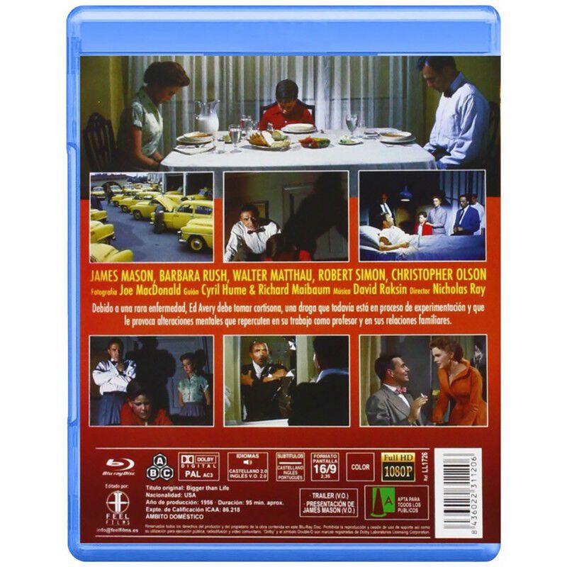 M&aacute;s Poderoso Que La Vida (1956) [blu-ray] Bigge... image number null