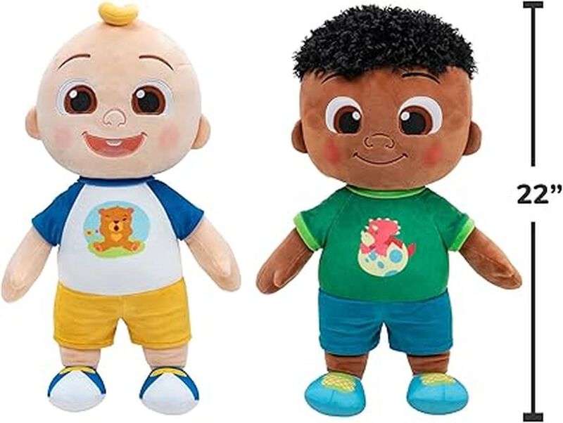 Cocomelon My Buddy Jj & Cody, Peluche Extra Sua... image number null