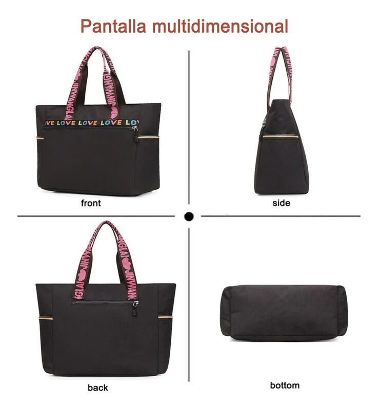 Bolso Ligero De Gran Capacidad Para Mujer image number null