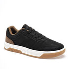 Charly tenis para hombre negro camel cod 139710-F