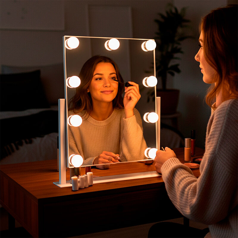 Espejo para Maquillaje con Modos de Iluminación... image number null
