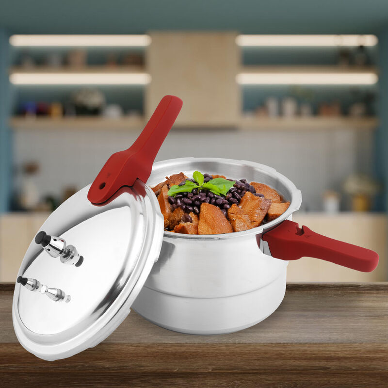 Cookit Olla De Presi&oacute;n Aluminio 7L Con Vaporera... image number null