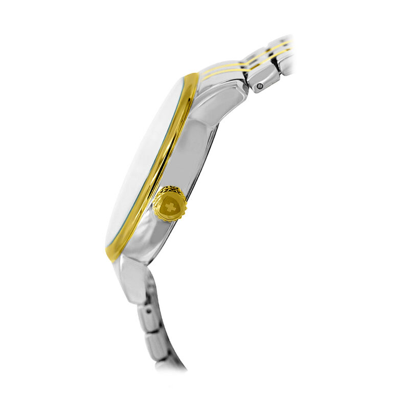 Reloj Nivada Executive Dama Bicolor Carat. Plat... image number null