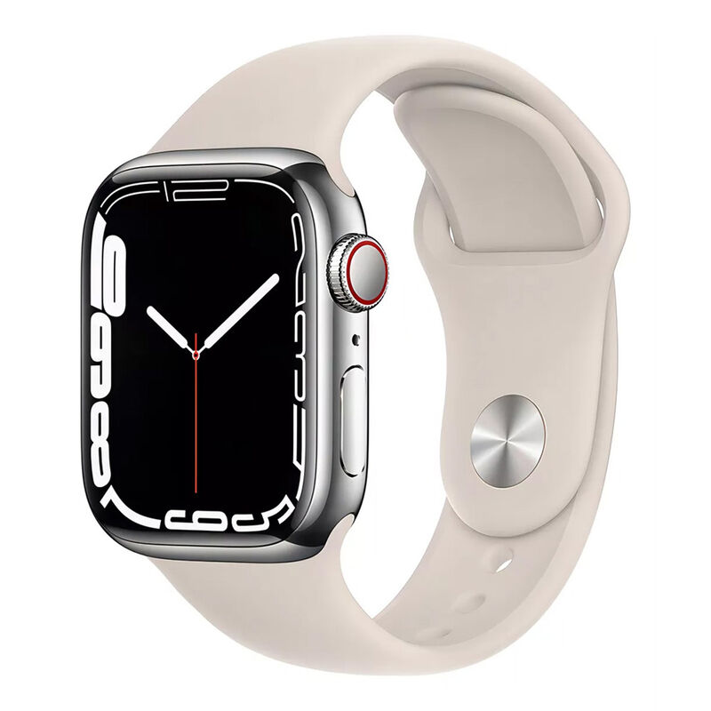 Combo Apple Watch Serie 7 41mm Plata (Reacondic... image number null