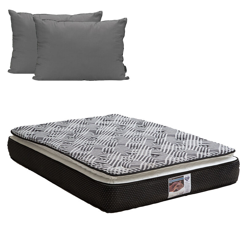 Colchón King Size Spring Air Omega + Box Dicasa... image number null