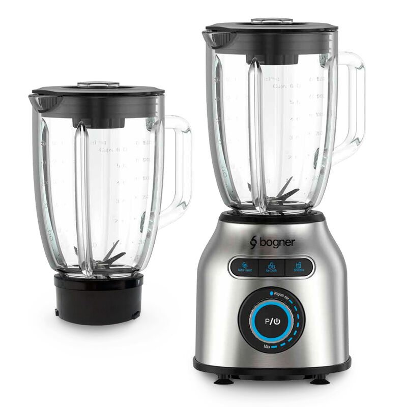 Combo Licuadora Acero Inox C/ Vaso Extra 1.75l.... image number null