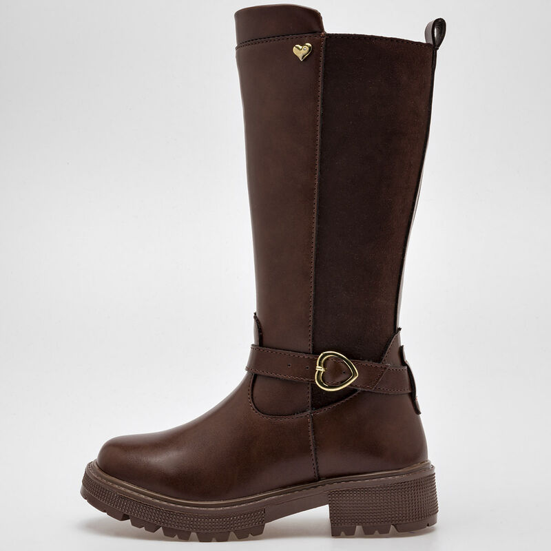 Ensue&ntilde;o Bota para ni&ntilde;a caf&eacute; image number null