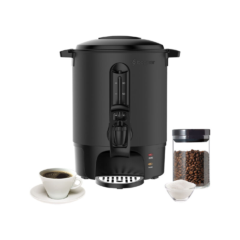 Bogner Cafetera Percoladora Acero Inox 60 Tazas... image number null