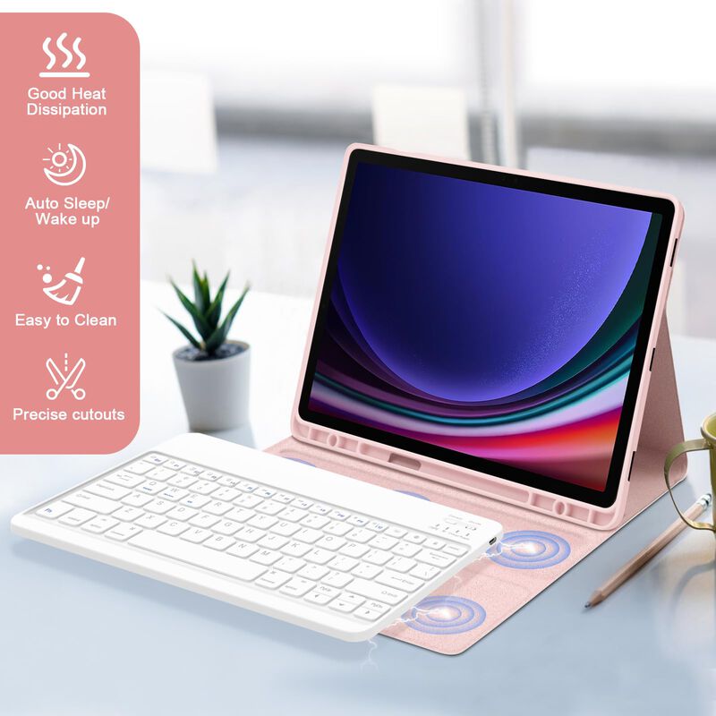 Funda De Teclado Gokoco Para Samsung Galaxy Tab... image number null